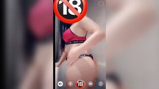 Instagram French Slut does Live Sex Session