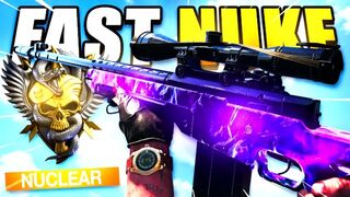 Fast SNIPING ONLY Nuclear! (Black Ops Cold War)