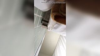 Solo instagram girl twerking shower