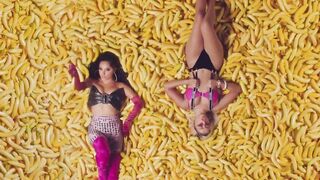 Cum Challenge Anitta With Becky G - Banana