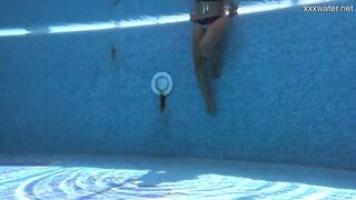 Puzan Bruhova sexy underwater submerged teen