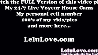 Homemade webcam model transforming into glam makeup & lipstick pornstar during live POV webcam show and chat - Lelu Love