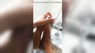 Solo instagram ebony rea fit bathing sexy feet and toes