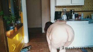 Fat Ass BBW Teases NAKED Photoshoot