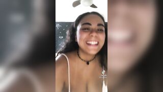 Tik Tok: Huge & Big Tits!#95 Threw in some Nerds! Ha!