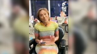 Jerk off challenge Robin Roberts