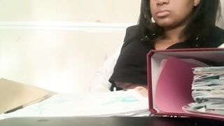 Wet Pussy Asmr on Zoom Study Session