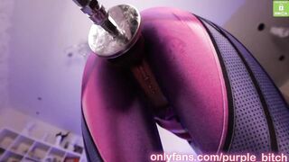 Widowmaker enjoy with real dick and fuckmachine