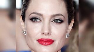 Angelina Jolie (Face) Jerk Off Challenge - With Moaning.