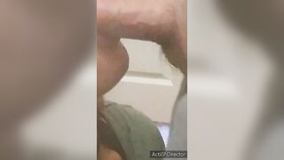 Hot Blonde Gets Massive Facial, then Sucks Dry