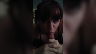 Girlfriend Blows and Swallows