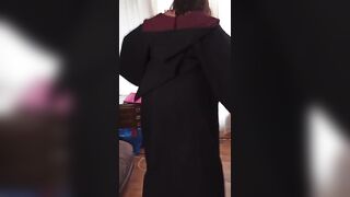 Harry Potter strip tease and gaping asshole