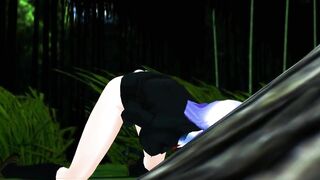 Touhou MMD Reisen Watching & Masturbation