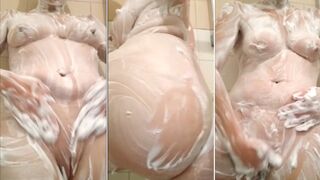 Hot Milf Soaping & Masturbating in SLOW MOTION