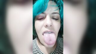 JOI with Long Pink Tongue