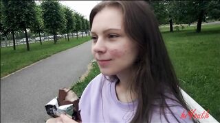 Very Cute Girl Enjoying Icecream - Hiyouth