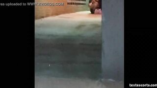 Hooker Sucking Dick In An Alley