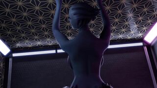 Mass Effect - Liara Gets A Big Dick At The Gloryhole