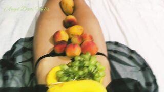 Fucking Fruit Slut Funny Cum Facial HD- 1080 Porn