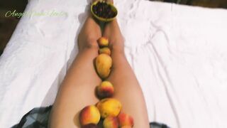 Fucking Fruit Slut Funny Cum Facial HD- 1080 Porn