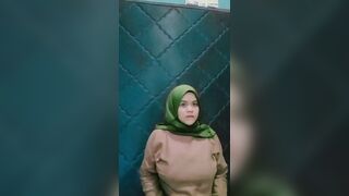 jilbab tiktok pamer toket