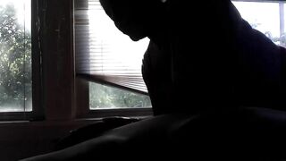 A Quick Dick Suck on the Webcam