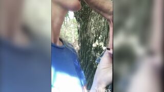 GREAT OUTDOORS - she Swallows it all - we Stopped in the WOOD to FUCK