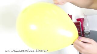 The Cheerleader and her Big Balloons. Pop or Not! Pt2