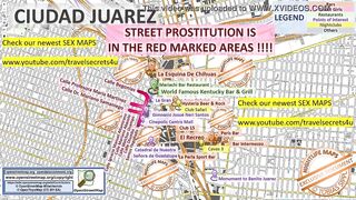 Ciudad Juarez, Mexico, Sex Map, Street Prostitution Map, Massage Parlours, Brothels, Whores, Escort, Callgirls, Bordell, Freelancer, Streetworker, Prostitutes