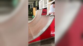 Fat Dildo Ride in Public Skate Park.