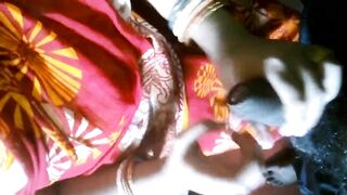 Indian Beautiful housewife in home-made sex with bf, clear audio