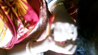 Indian Beautiful housewife in home-made sex with bf, clear audio