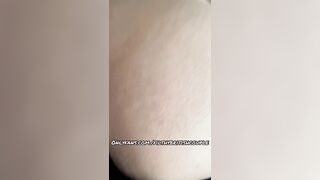 Dirty Talking British BBW Slutwife Bent Over & Fucked Whilst Begging Cuck Hubby For More Cock To Fuck Her Ass