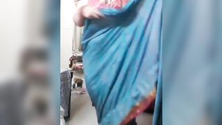 indian step mom  teasing step son with big ass