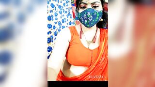 Desi Indian rajasthan wali aunty nude webcam show