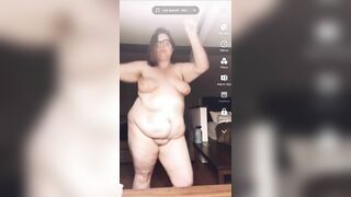 Horny BBW Slut Naked And Mastrubating TikTok Compilation