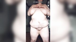 Horny BBW Slut Naked And Mastrubating TikTok Compilation