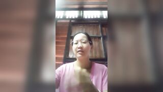 Chinese girl alone at home 42