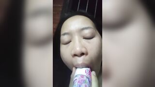 Chinese girl masturbates at home alone waiting for you 61