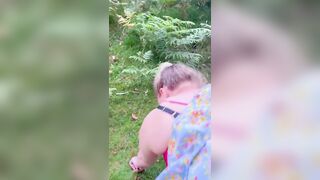 Pam &Ed Dirtiest Devon Amateurs Slut public outside outdoors doggy style massive swinging natural tits woods fuck pussy