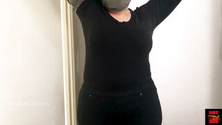 Curvy Milf Changing Dress - Hot and Real Housewife