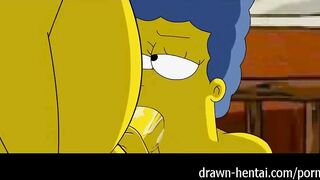 Simpsons Porn - Marge and Artie afterparty