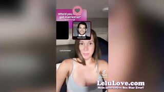 Babe flashing upskirt cunt outside, revealing celeb crushes on TikTok, behind the scenes makeup bday photoshoot - Lelu Love