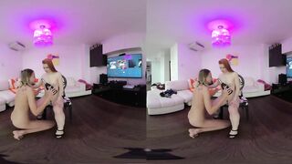 VR180 gorgeous real life models strip tease lap dancing to new G-Eazy song