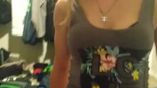 Amazing quivering Orgasm by seduced Blonde step daughter before mom gets home!!