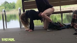 Risky public sex in the park - BURZUMGIRL