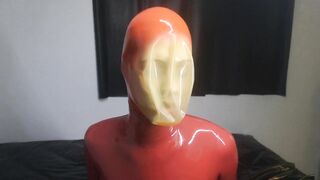 Latex Breathplay Mask