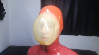 Latex Breathplay Mask