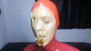 Latex Breathplay Mask