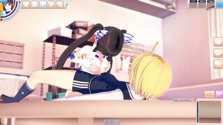 3D Hentaigame - hestia Blowjob & Titsjob